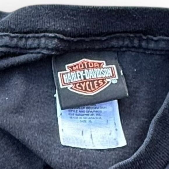 Vintage 2009 Harley Davidson Skagit Tee Black Size XL - Picture 6 of 10